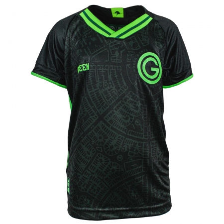 Camisa Oficial Goiás Green Dos Sonhos Jogo III 2021 Infantil