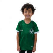 Camisa Oficial Goiás Green Jogo I 2021 Infantil