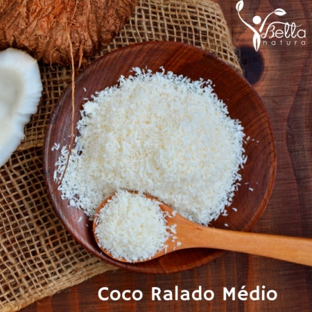 Coco Ralado Médio ( Granel 100g )