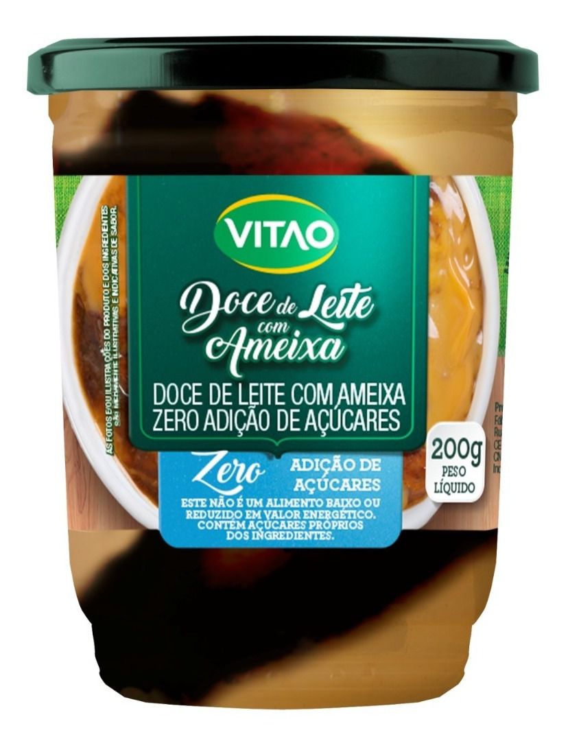 Doce de Leite com Ameixa Zero Açúcar Vitão 200g 