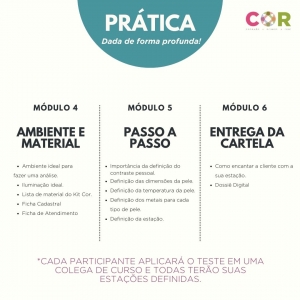 Curso de Formação em Coloração Pessoal - Porto Alegre