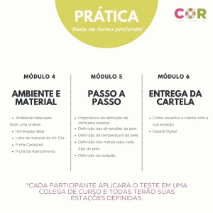 Curso de Formação em Coloração Pessoal - São Paulo
