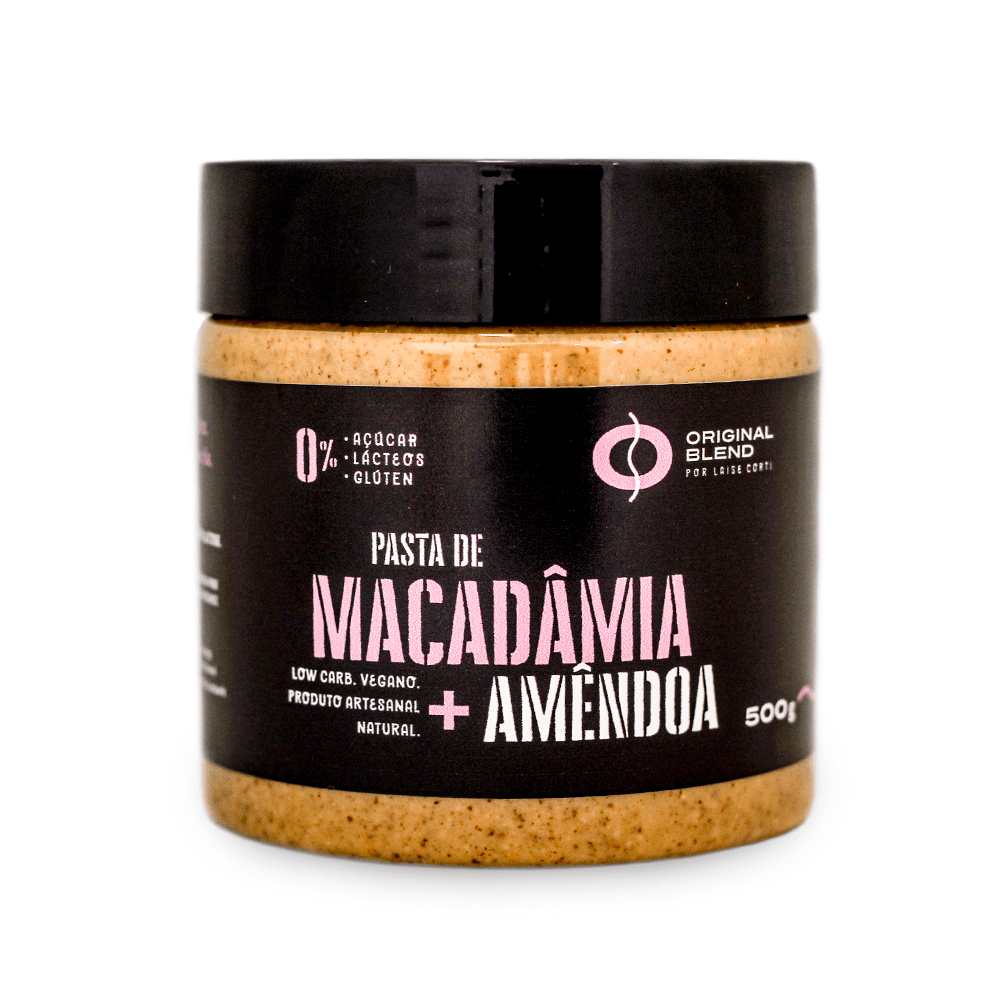 Pasta de Macadâmia + Amêndoa 500g