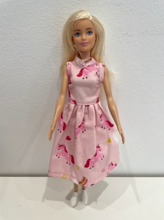 Vestido para boneca Barbie 0006