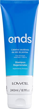 Shampoo Regenerador Ends 240ml - Lowell