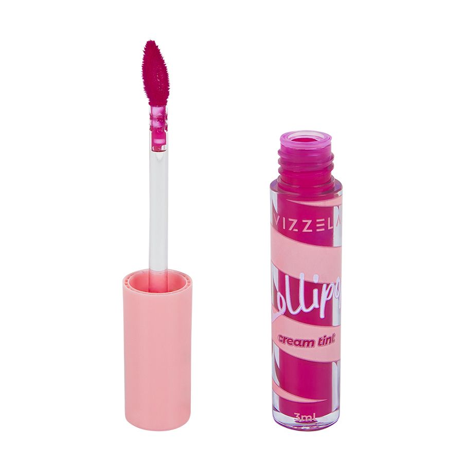 Cream Tint Lollipop - Pop Pink - 3ml  - Vizzela