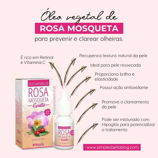 Epilê Óleo de Rosa Mosqueta 10ml - Rugol