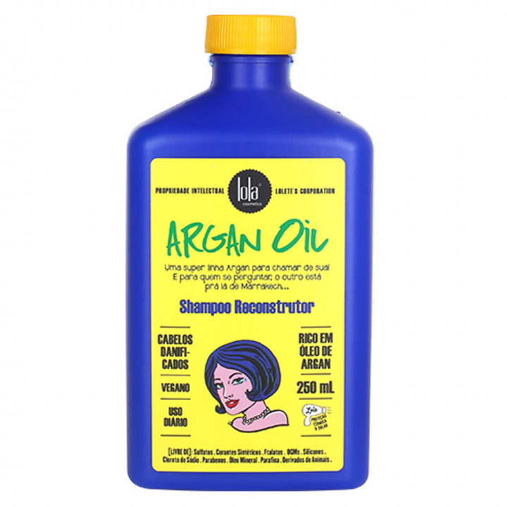 Shampoo Reconstrutor Argan Oil 250ml - Lola Cosmetics