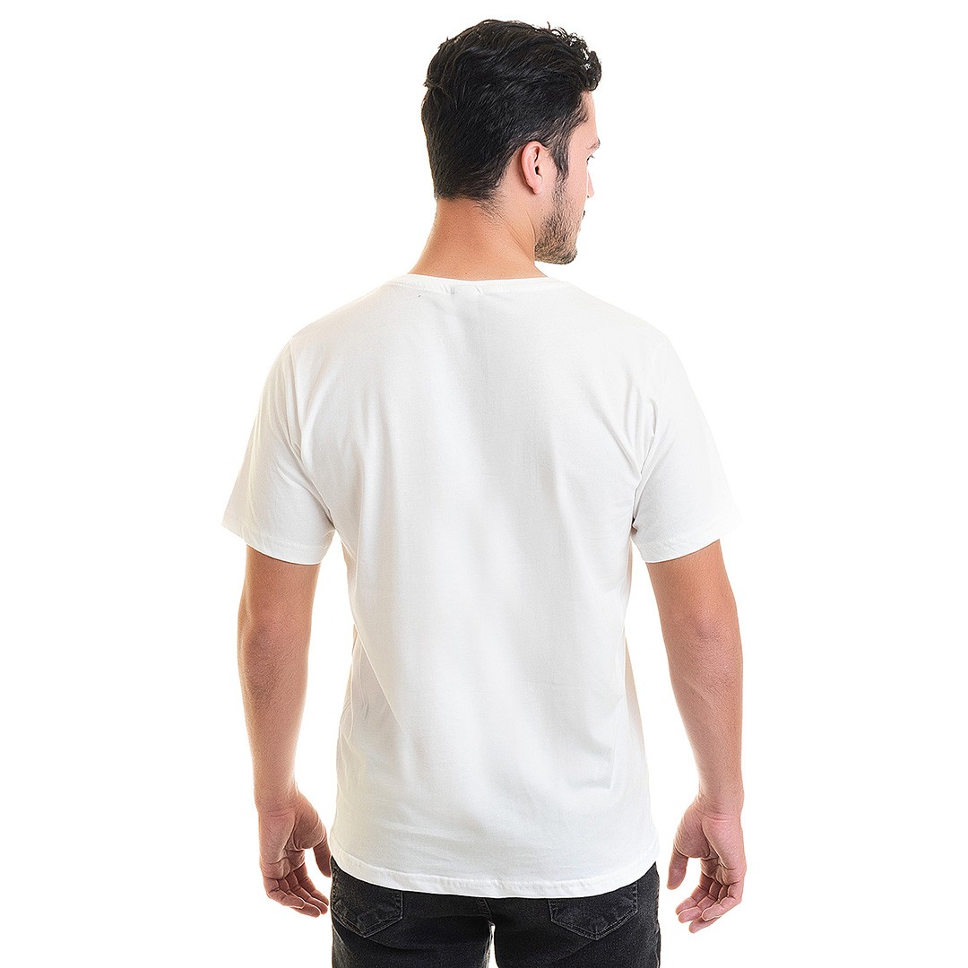 Camiseta Masculina Manga Curta Estampada 30871