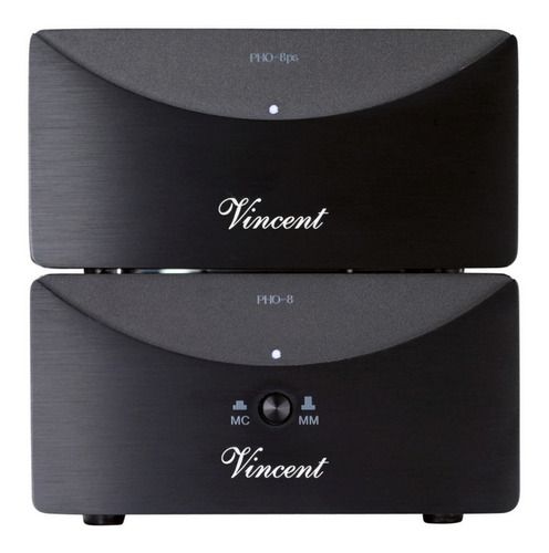 Vincent Pho-8 Pré Amplificador Hi-fi Para Toca Discos Preto