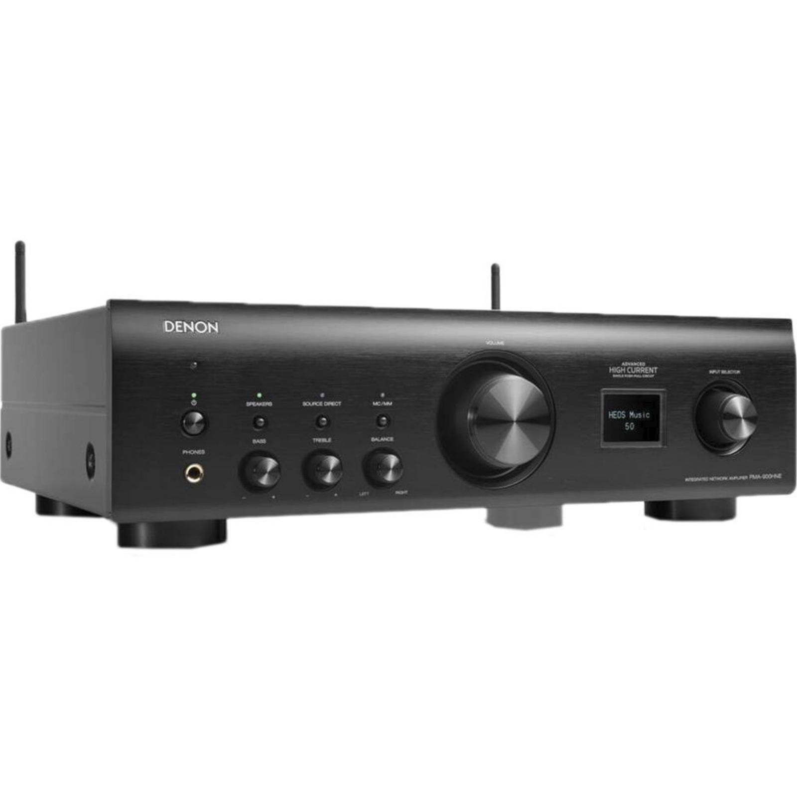 Amplificador Integrado Denon PMA-900HNE 50W RMS - Wi-Fi, Ethernet, Bluetooth e HEOS Black ( 120v )