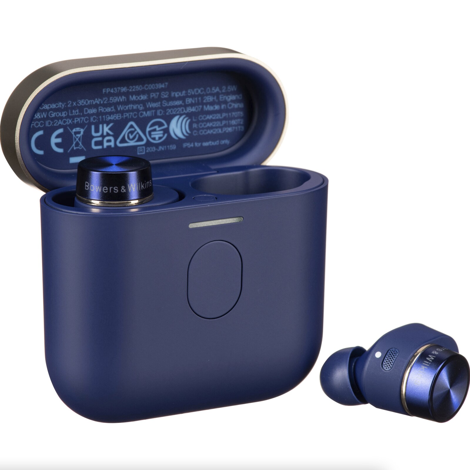 Bowers & Wilkins Pi7 S2 Noise-Canceling True Wireless In-Ear Headphones ( Midnight Blue )