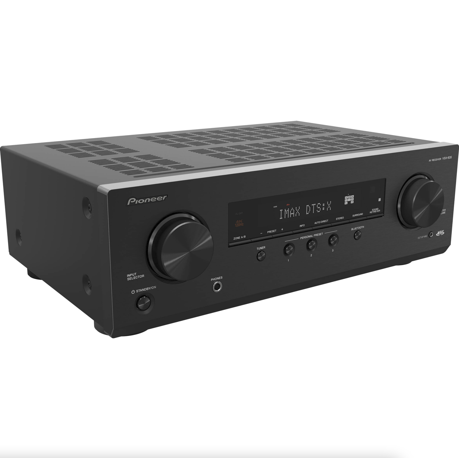 Receiver Pioneer VSX-835 Bluetooth 7.2 Canais 8K Ultra HD Dolby Atmos -120v