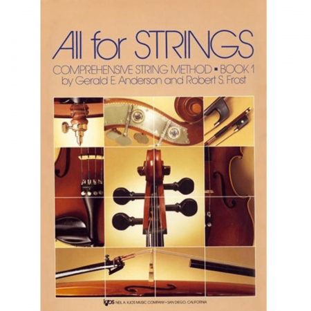 ALL FOR STRINGS BOOK 01 - Cello Comprehensive String Method - 78CO