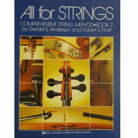 ALL FOR STRINGS BOOK 02 - Cello Comprehensive String Method - 79CO