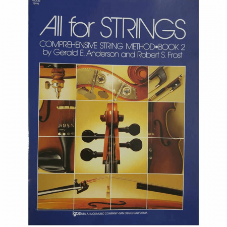 All for strings book 02 - violino comprehensive string method - 79VN