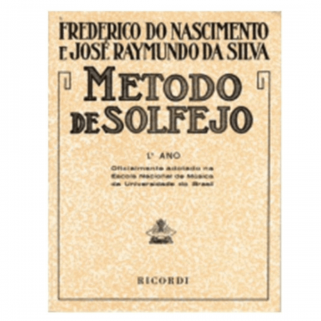 MÉTODO DE SOLFEJO - Vol. 1 - Frederico do Nascimento RB0053