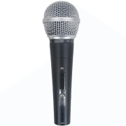 Microfone CSR HT48A com Fio de Mão