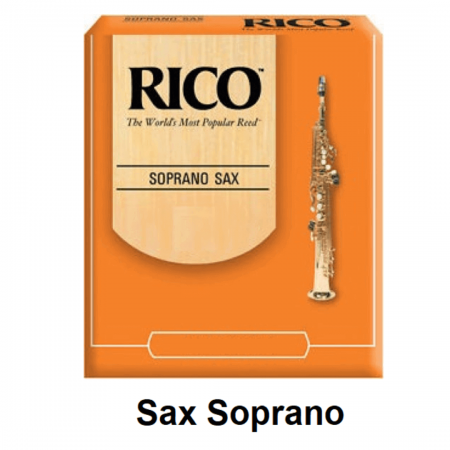 Palheta Rico para Sax Soprano