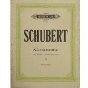 Schubert Klaviersonaten Piano Sonatas - Sonates pour piano II - Urtextausgabe NR488D