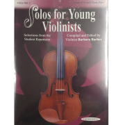 SOLOS FOR YOUNG VIOLINISTS Vol. 2 - Violino/Piano - Barbara Barber - 0989