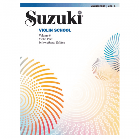 Suzuki Violin School Volume 6 Violin Part - International Edition 0154S