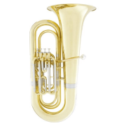 Tuba Sinfônica Bb 4/4 - 4 Pistos Ascent ASBB534L Laqueada