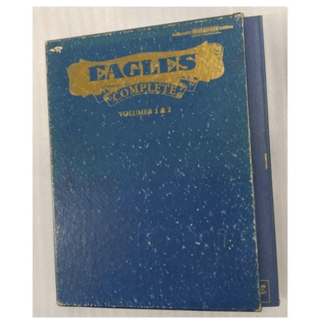 Eagles complete Volumes 1 e 2 - Authentic Guitar -Tab Edition Includes Complete Solos - Guitar/Vocal