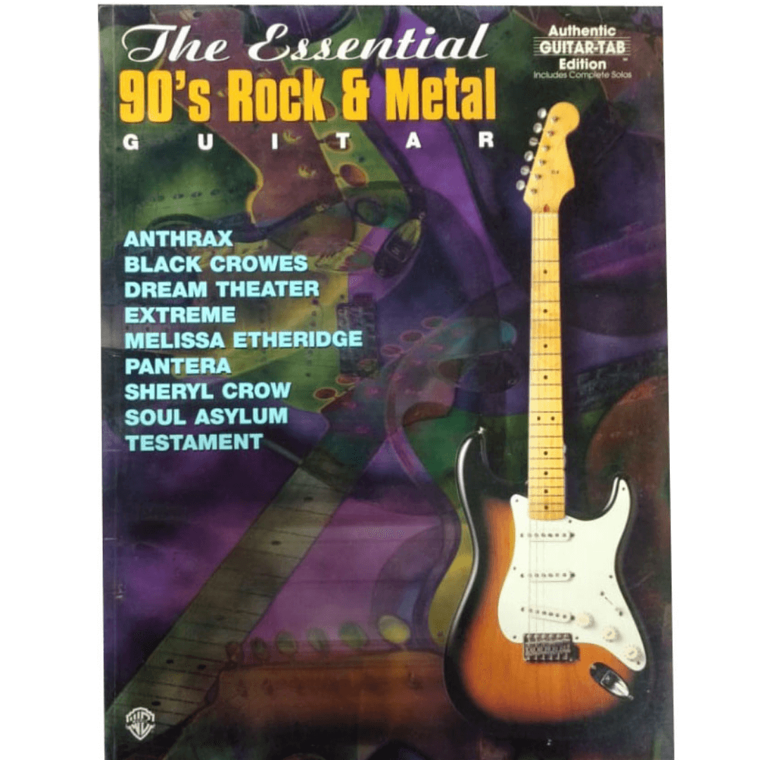 Essential 90's Rock and Metal-Guitar Tab - GF9509
