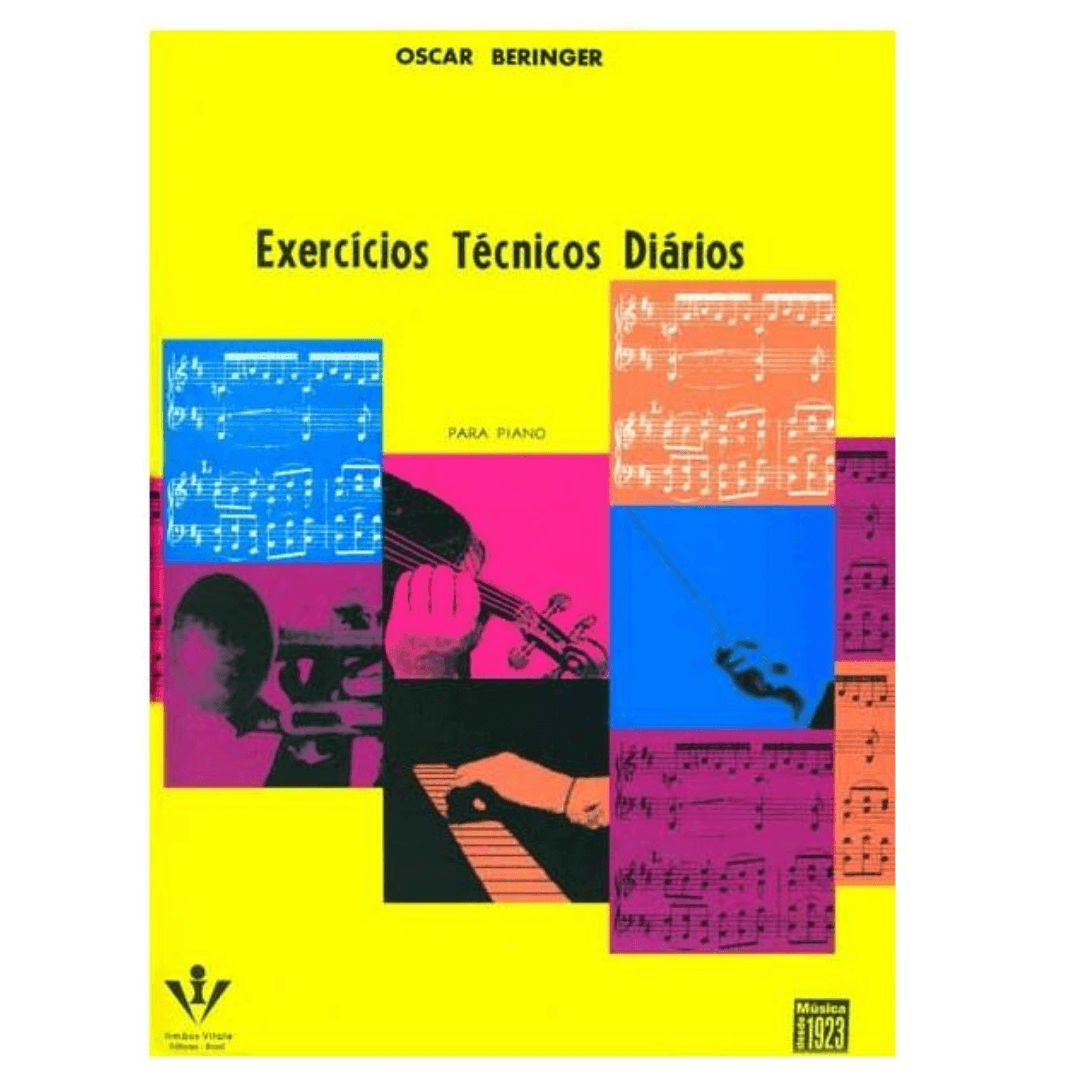 EXERCÍCIOS TÉCNICOS DIÁRIOS para Piano - Oscar Beringer - 006M
