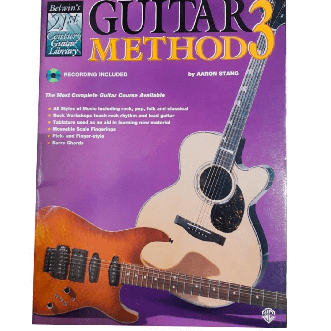 Guitar Method 3 by Aaron Stang - 21st Century Guitar Library - EL03844CD