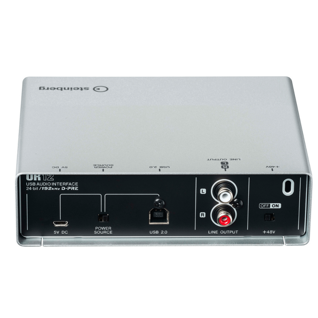 Interface de Áudio Yamaha Steinberg UR12 2x2 USB 2.0