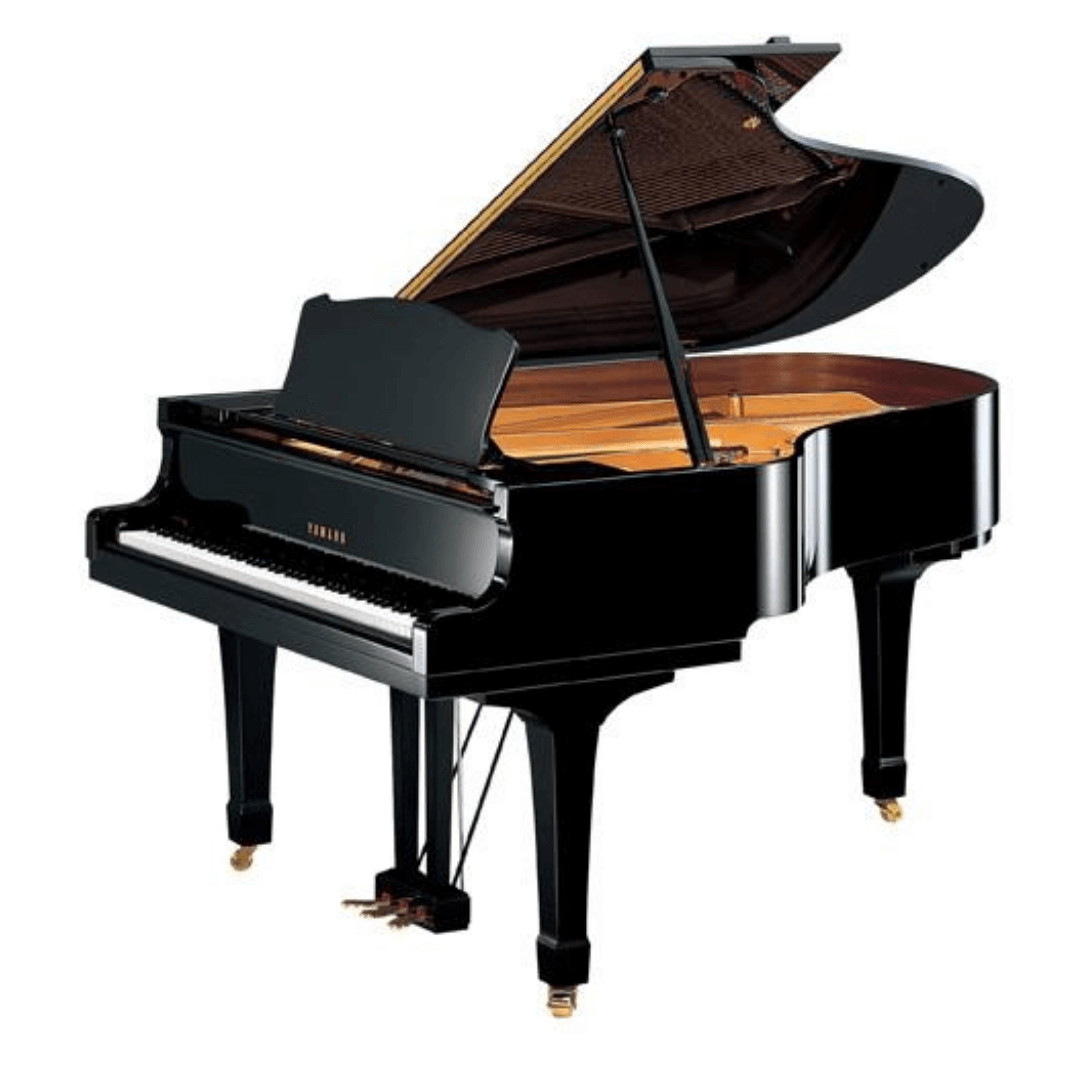 Piano de 1/2 Cauda Yamaha C3X PE Studio 186cm Preto Polido