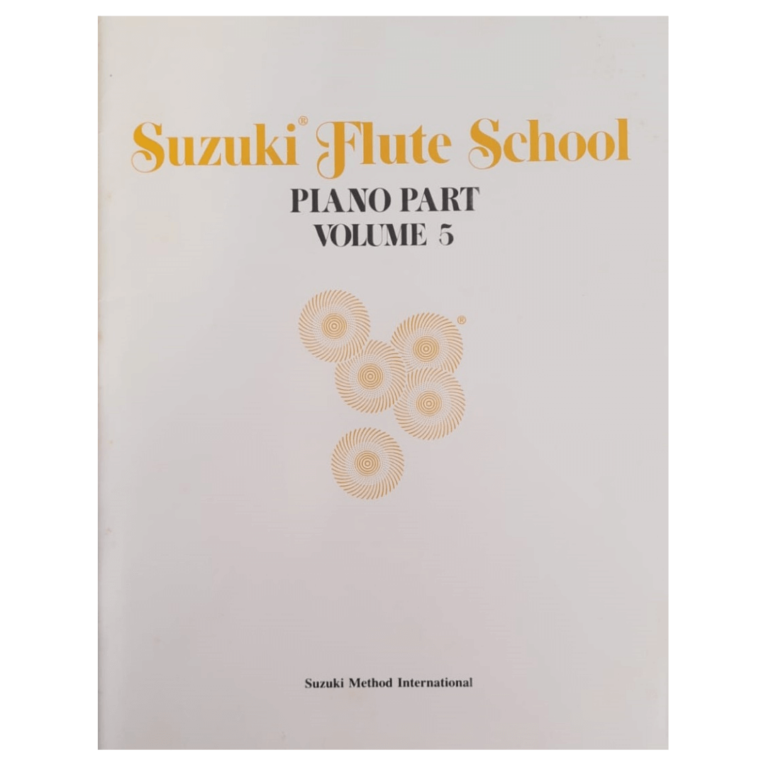 Suzuki Flute School Piano Part Volume 5 Método para Flauta - 0174