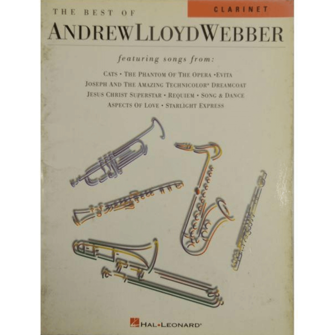 The Best of Andrew Lloyd Webber para Clarinete - 34291
