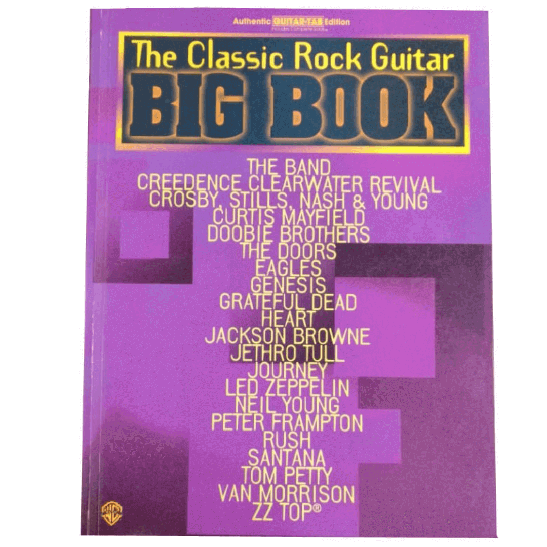 The Classic Rock Guitar Big Book: Authentic Guitar TAB - 0167B