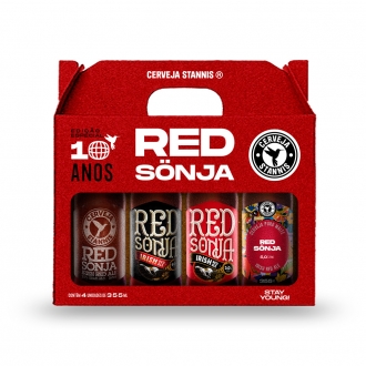 Kit Red Sonja especial 10 anos Cerveja Stannis