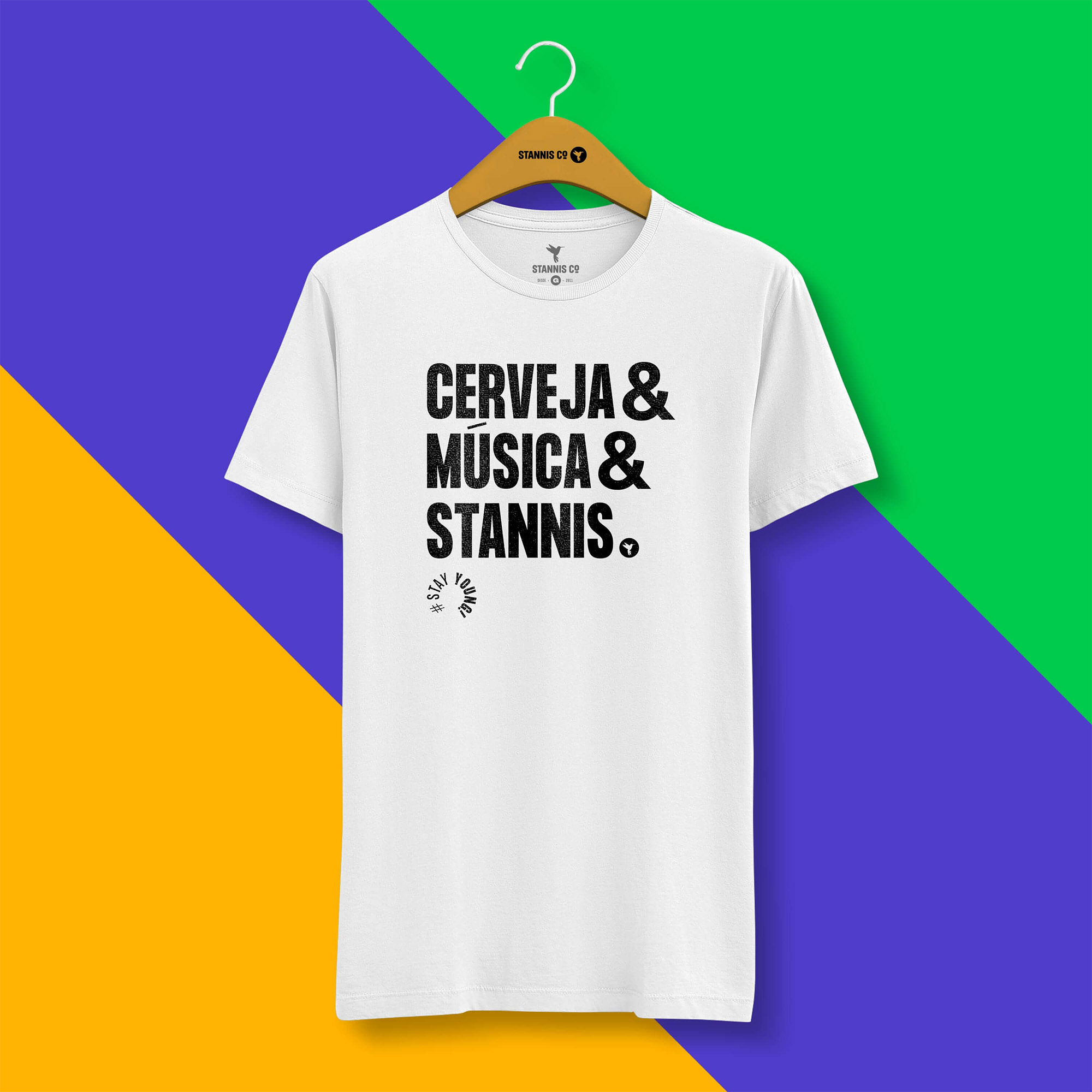 Camiseta Cerveja, Música & Stannis