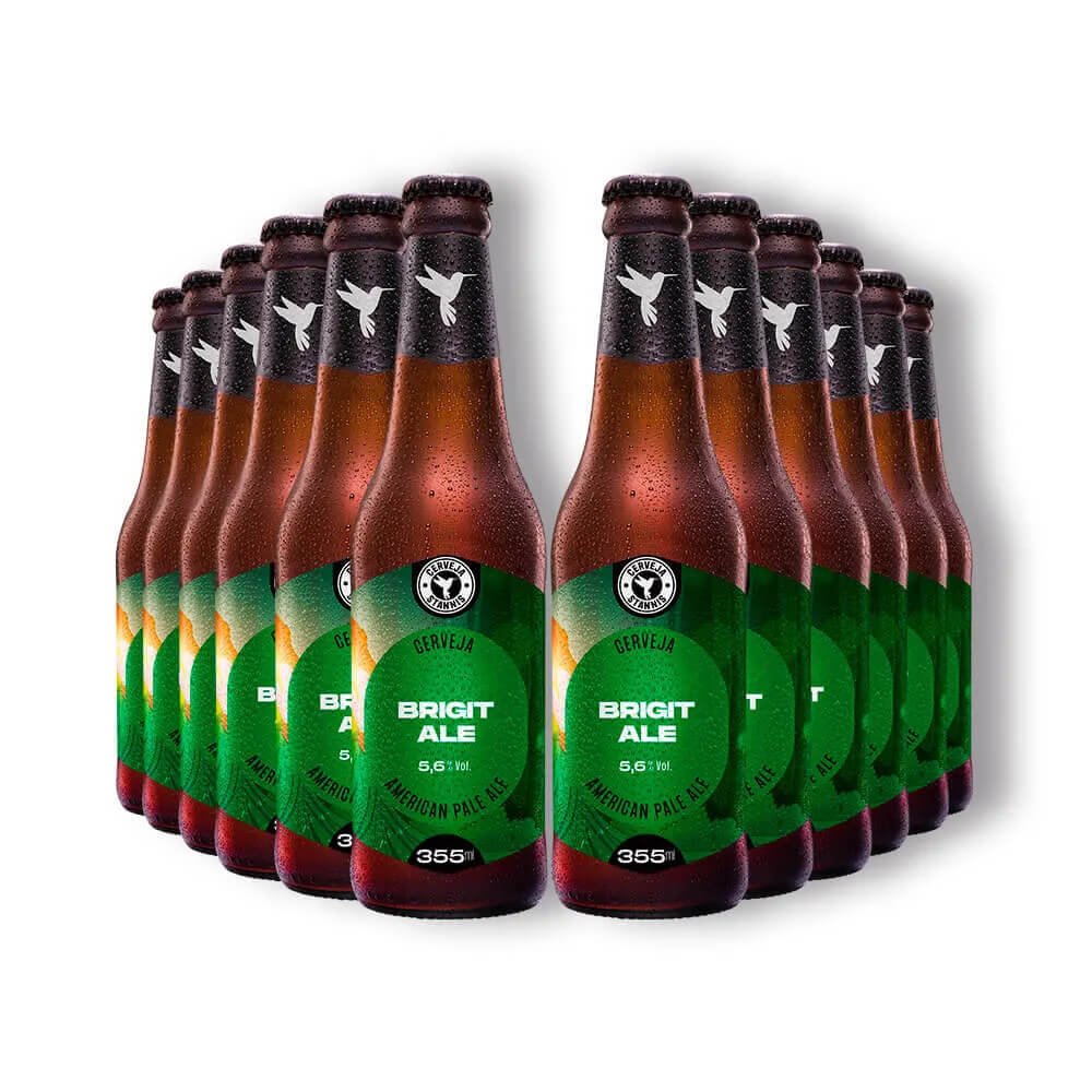 Cerveja Stannis Brigit Ale - American Pale Ale 500 ml caixa c/ 12