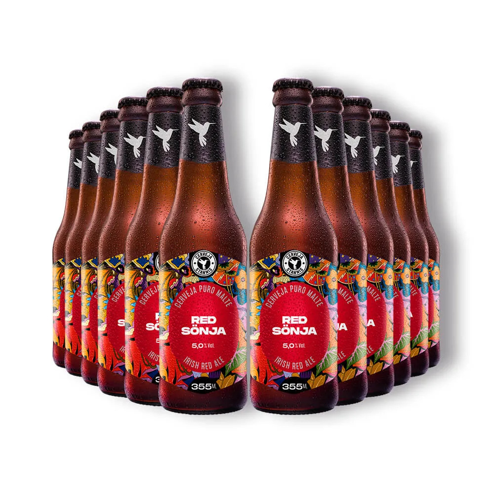 Cerveja Stannis Red Sönja - Irish Red Ale 500 ml caixa c/ 12
