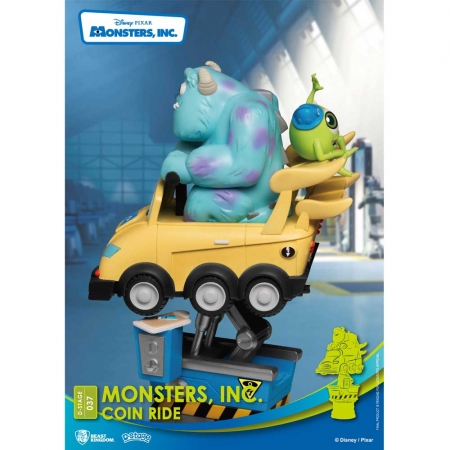 Beast Kingdom Monsters Inc Coin Ride D-Stage 037 Monstros SA
