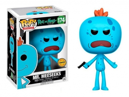 POP FUNKO 174 MR MEESEEKS RICK AND MORTY CHASE
