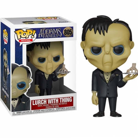 POP FUNKO 805 LURCH WITH THING ADDAMS FAMILY TROPEÇO
