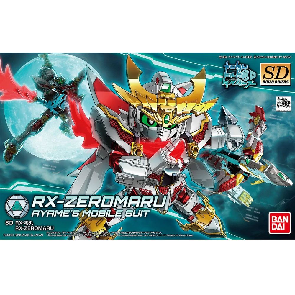 Bandai Gundam Rx-Zeromaru SD Build Divers