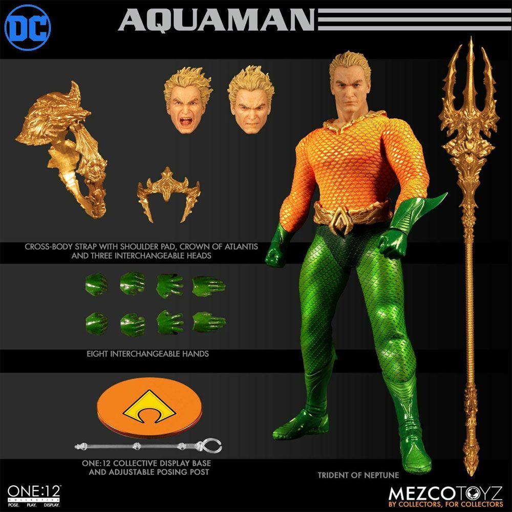 MEZCO One:12 Collective Aquaman CLASSIC