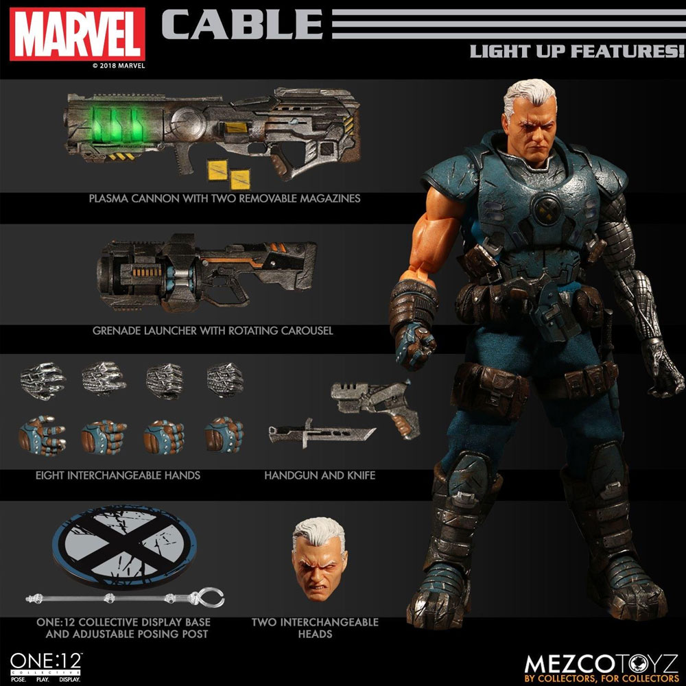 MEZCO One:12 Collective Cable X-Men