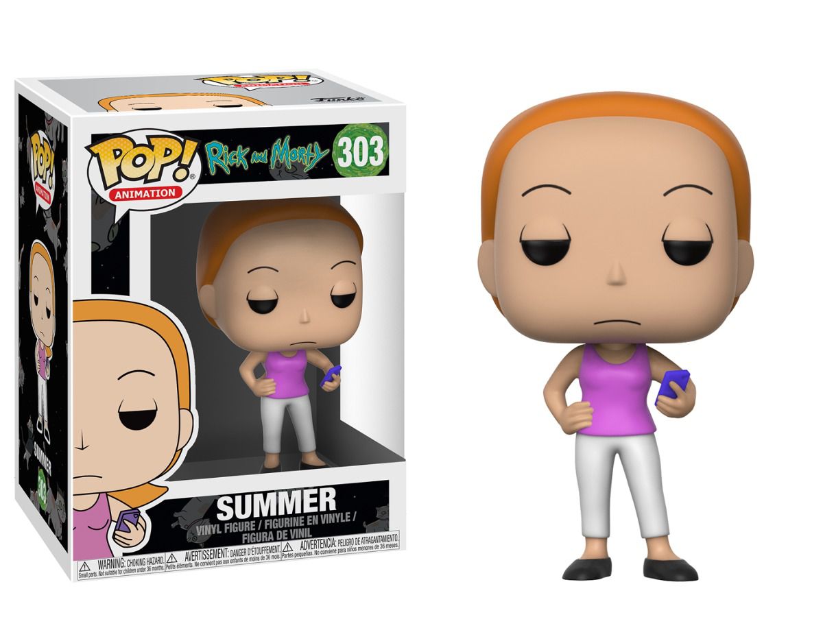 POP FUNKO 303 SUMMER RICK AND MORTY