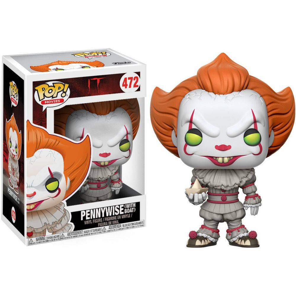 POP FUNKO 472 PENNYWISE WITH BOAT IT