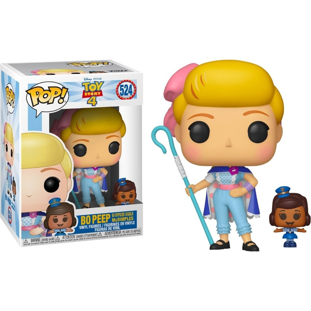 POP FUNKO 524 BO PEEP W OFFICE GIGGLE MCDIMPLES TOY STORY 4