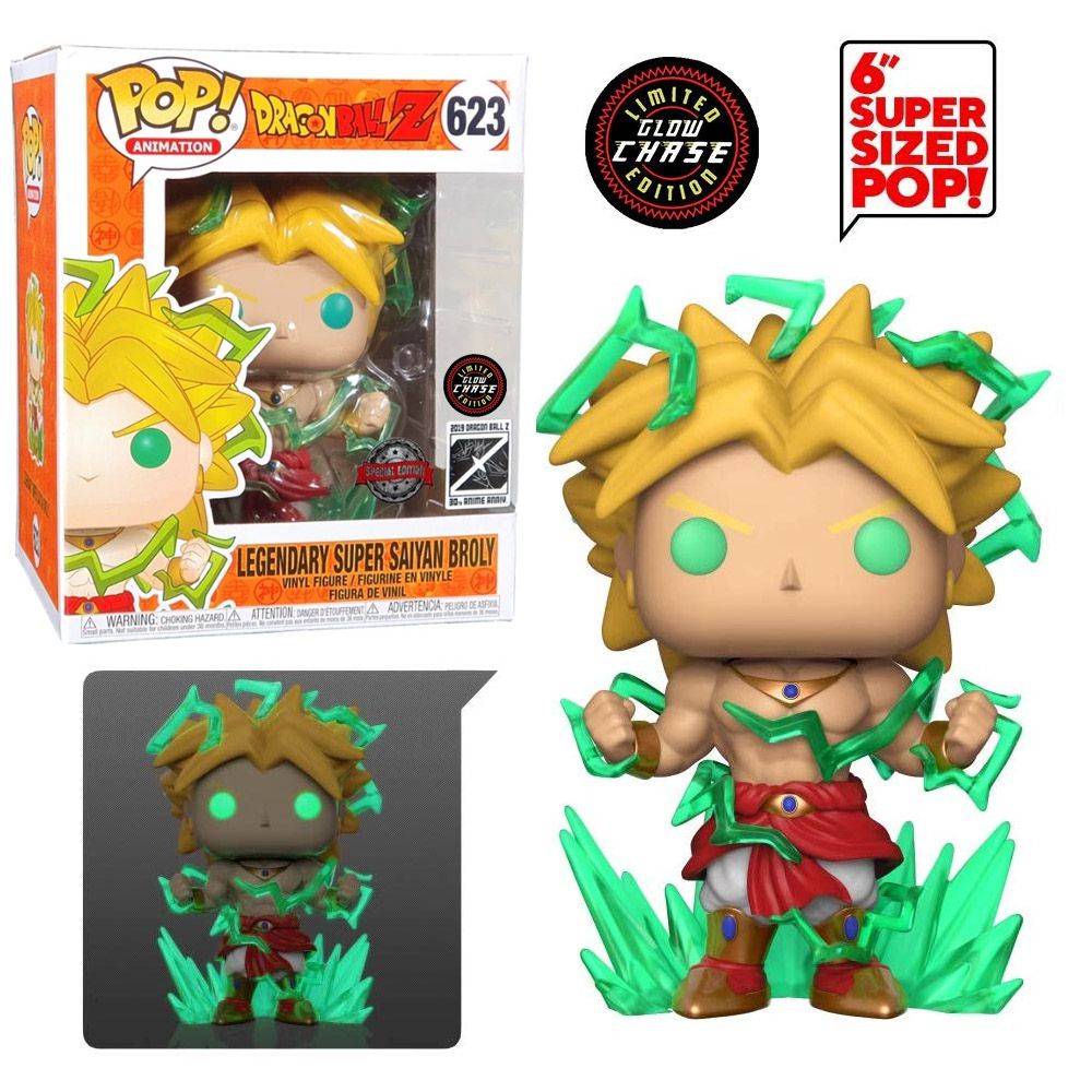 POP FUNKO 623 CHASE LEGENDARY SUPER BROLY DRAGON BALL CHASE